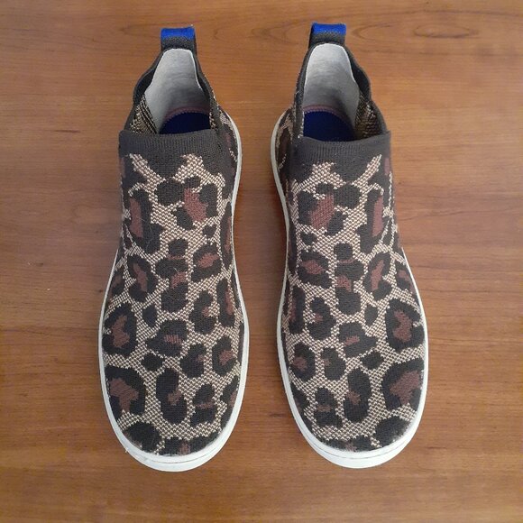 Rothy's Cheetah Print High Top Sneakers - Picture 2 of 15